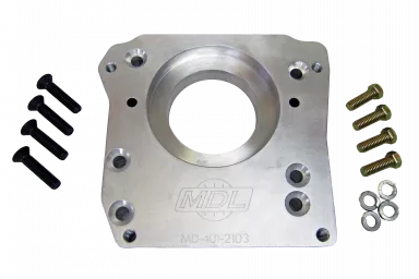 MDL, Ford Ford 140/170Ci w/2.77" 3-Speed Bellhousing to 83-93 Ford T5 Adapter Plate